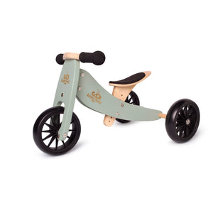 TINY TOT Sage Trike/Balance Bike & Basket - Kinderfeets NZ